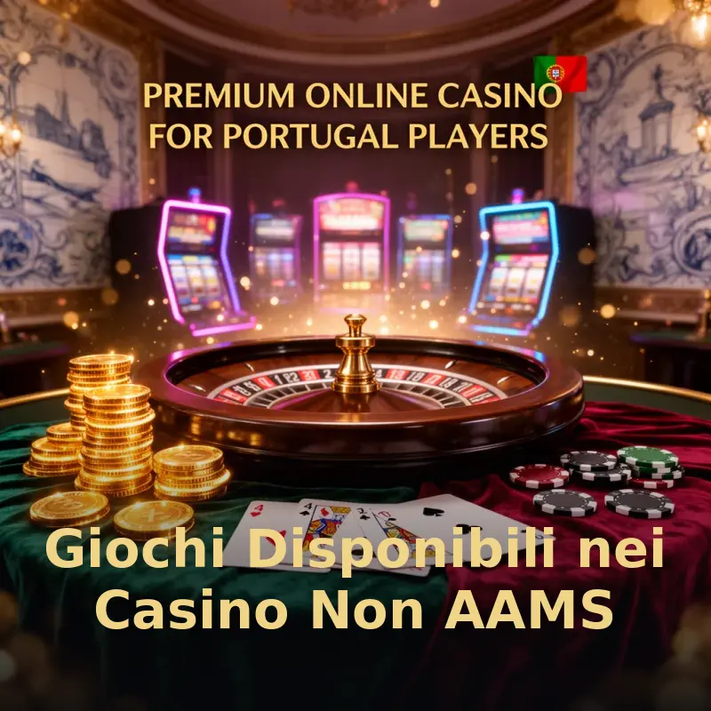 Giochi Disponibili nei Casino Non AAMS